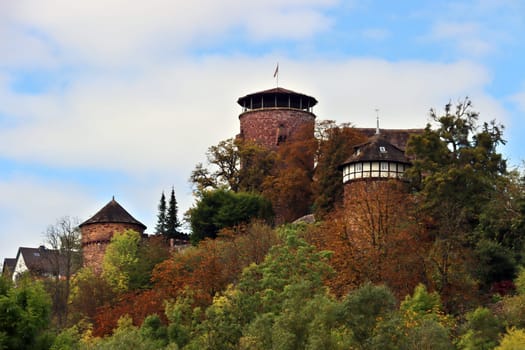 historische Trendelburg in der gleichnamigen Stadt, Hessen, Deutschland