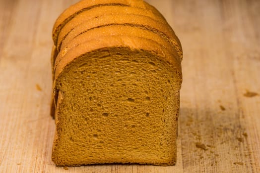 fresh Zwieback in a closeup