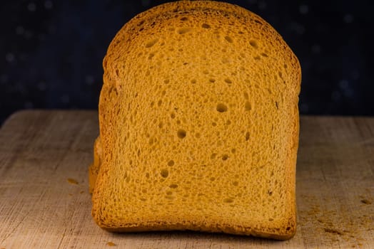 fresh Zwieback in a closeup