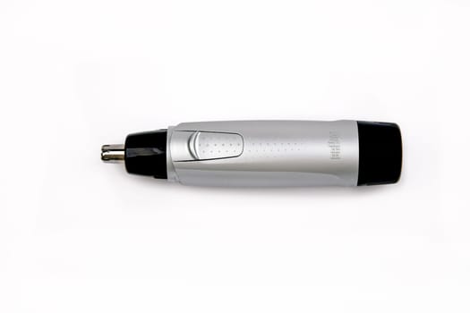 WETZLAR, GERMANY - 2022-10-12 - Electric Nose and Ear Trimmer from Braun. Shot in studio.