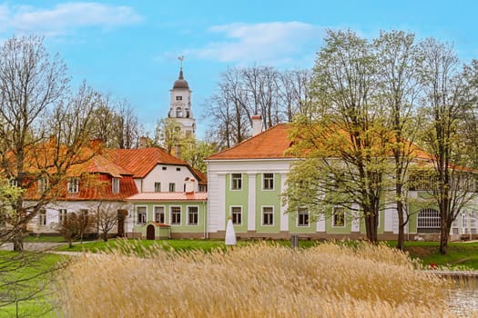 The Lakeshore or Old Palace in Aluksne..Built between 1793 and 1794. Latvia