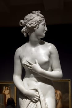 MILAN, ITALY - June 2020: Venere (Venus), 1817-1820, masterpiece of the sculptor Antonio Canova