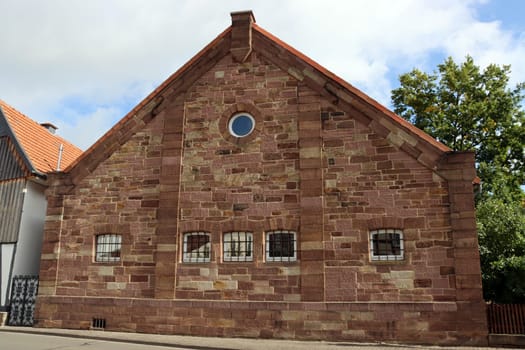 Ehemaliges Stallgebäude vom Kommandeurshaus, heute Teil des Stadtmuseums, Hessen, Deutschland, Dornroeschenstadt Hofgeismar