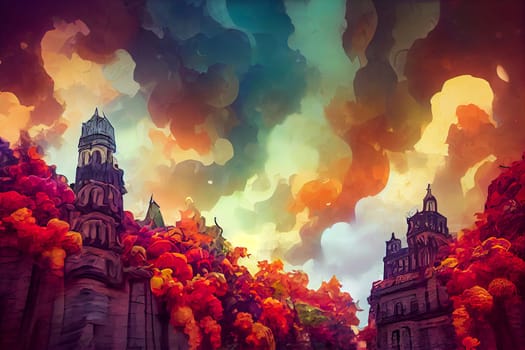 Image Of Halloween Background Illustration
