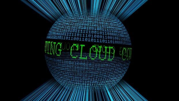 Cloud computing binary data sphere,Cloud computing binary data sphere