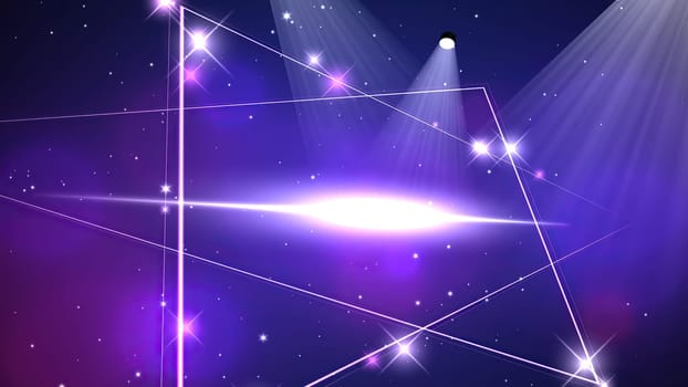 Shining Lights And dust particles Background	,Shining Lights And dust particles Background