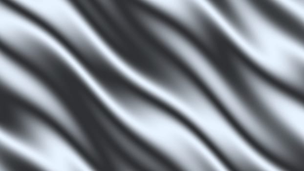 Silver Silk Curtain Waving Background,Silver Silk Curtain Waving Background