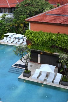 A beautiful and luxurious hotel resort in Indonesia