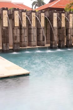 A beautiful and luxurious hotel resort in Indonesia