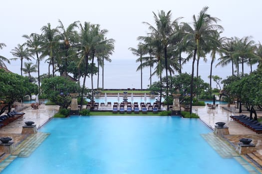 A beautiful and luxurious hotel resort in Indonesia