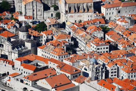 Architecture of Dubrovnik, Croatia.