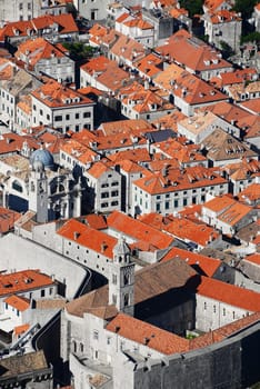 Architecture of Dubrovnik, Croatia.