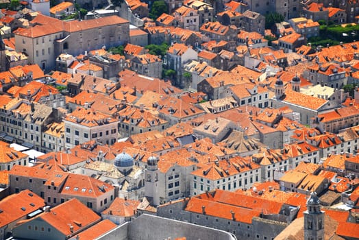 Architecture of Dubrovnik, Croatia.