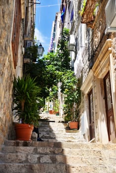Architecture of Dubrovnik, Croatia.