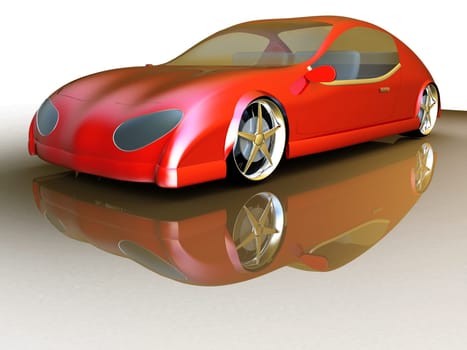 side view of modern car for adv or others purpose use
