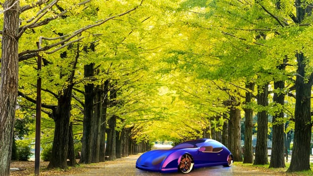 side view of modern car for adv or others purpose use