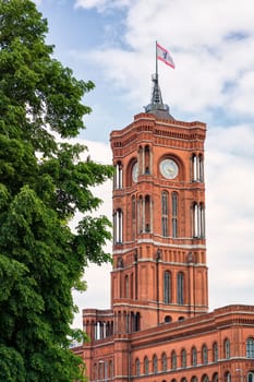 Red Town Hall "Rotes Rathaus"", Berlin, Germany"