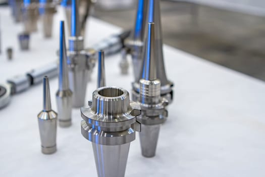 CNC machine tools for milling metal in factory