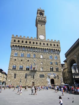 Palazzo Vecchio of Florence, Ital
