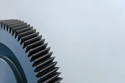 Engine gear two wheels for industrial background