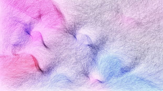 Color threads hand draw digital art ,Color threads hand draw digital art