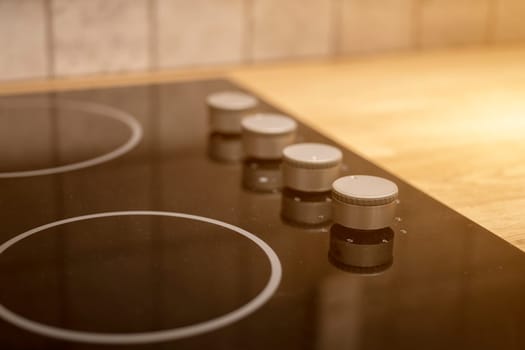 Electric cooker plate switch button technology food