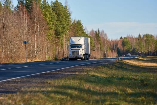 truckers driving on the highway