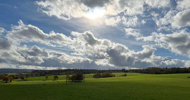 Autumn landscapes in Taunusstein are of a special idyll.  Autumn landscapes in Taunusstein are particularly idyllic.