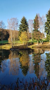 Birkenweiher is located in an idyllic valley near Taunusstein. Birkenweiher is located in an idyllic valley near Taunusstein.