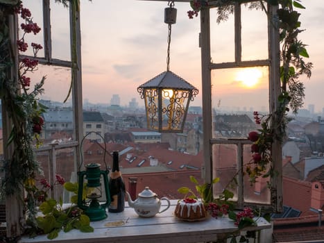 Advent in Zagreb 2021. Motives of christmas mood.