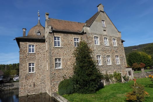 Wasserschloss Lenhausen, Nordrhein-Westfalen, Deutschland, Finnentrop