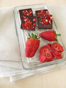 Precious strawberry chocolate