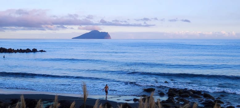 The Guishan Island Turtle Island in Yilan county, Taiwan