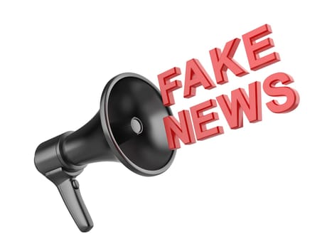 Promoting fake news with electric megaphone
