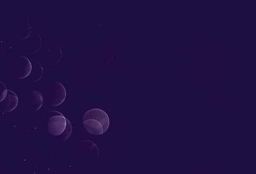 Light abstract dark bokeh christmas circle color glitter blurred black background