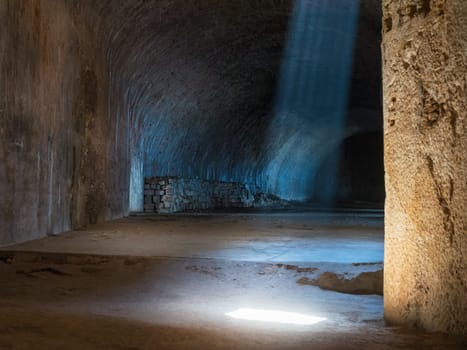 Vault at Saint Nicholas fortress in Sibenik, Croatia