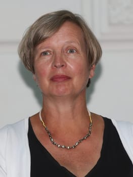 Schriftstellerin Jenny Erpenbeck bei einer Buchlesung am 03.08.2022 in Magdeburg