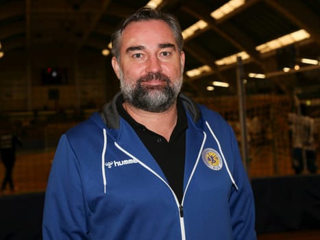 sportlicher Leiter Stephan Swat (EHV Aue)Handball DHB 3. Liga Herren Ost Saison 2022-23 14.Spieltag SC Magdeburg II – EHV Aue am 02.12.2022 in Magdeburg