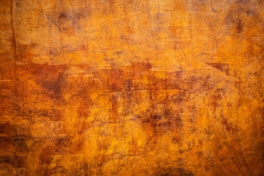 Brown orange Red texture from stucco ventiano. Textured stucco in bright terracotta.