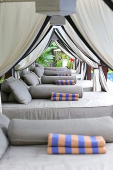 A beautiful and luxurious hotel resort in Indonesia