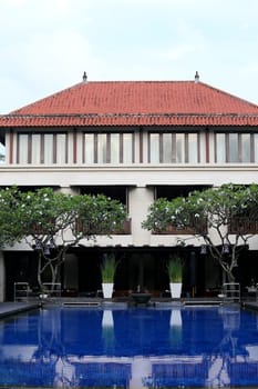 A beautiful and luxurious hotel resort in Indonesia