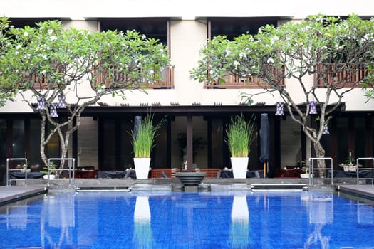 A beautiful and luxurious hotel resort in Indonesia