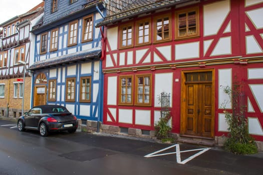 House in Witzenhausen in the Werra Valley in Germany