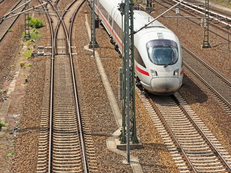 moving train