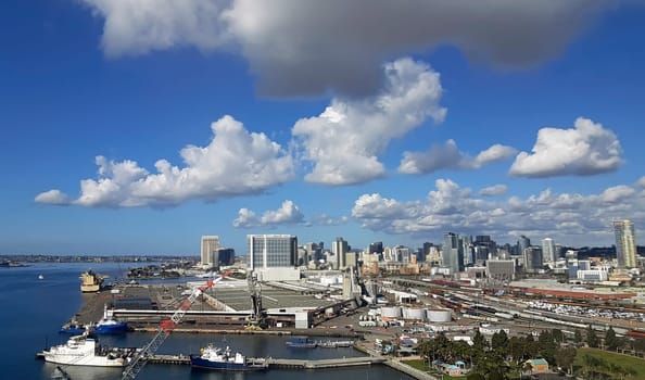 San Diego from a bird's eye view.