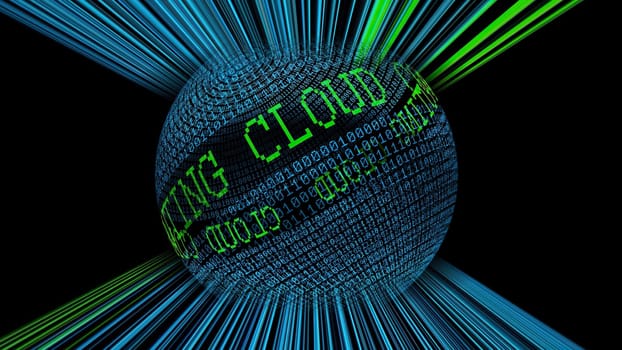 Cloud computing binary data sphere,Cloud computing binary data sphere