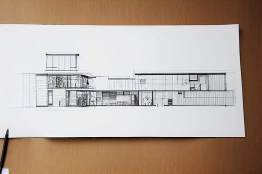 Idea for a single-family detached house.