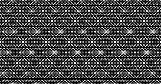 Black and white geometrical seamless pattern