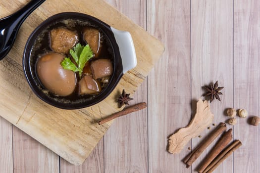 Traditional Thai dish commonly served everywhere in Thailand.