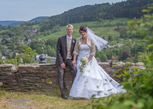 Wedding couple